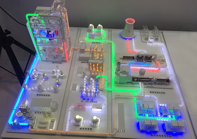 天津IGCO示范電廠設備模型