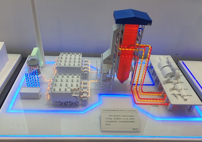 百萬千瓦二次再熱發(fā)電設(shè)備模型